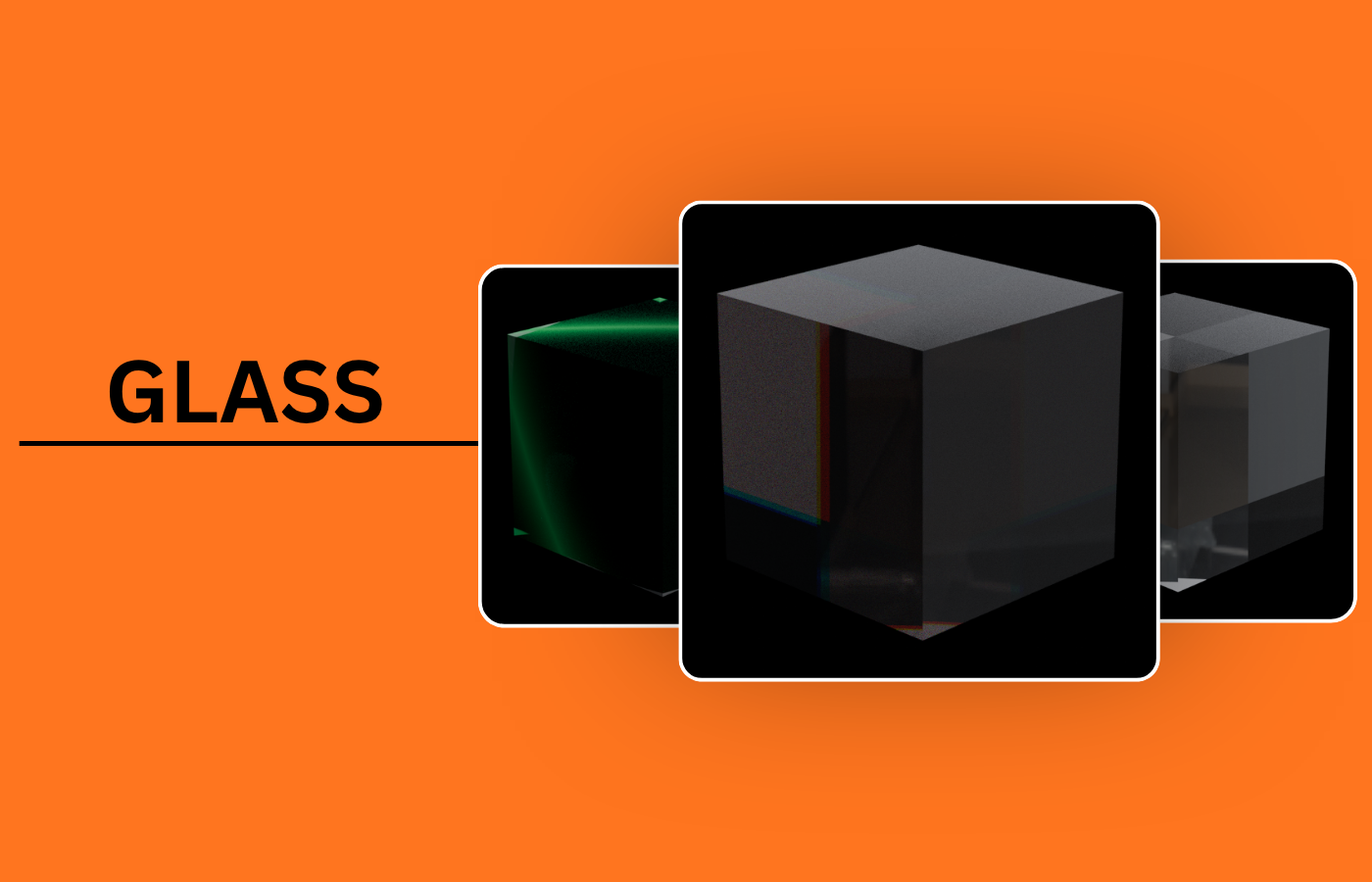 MatricX PRO glass materials
