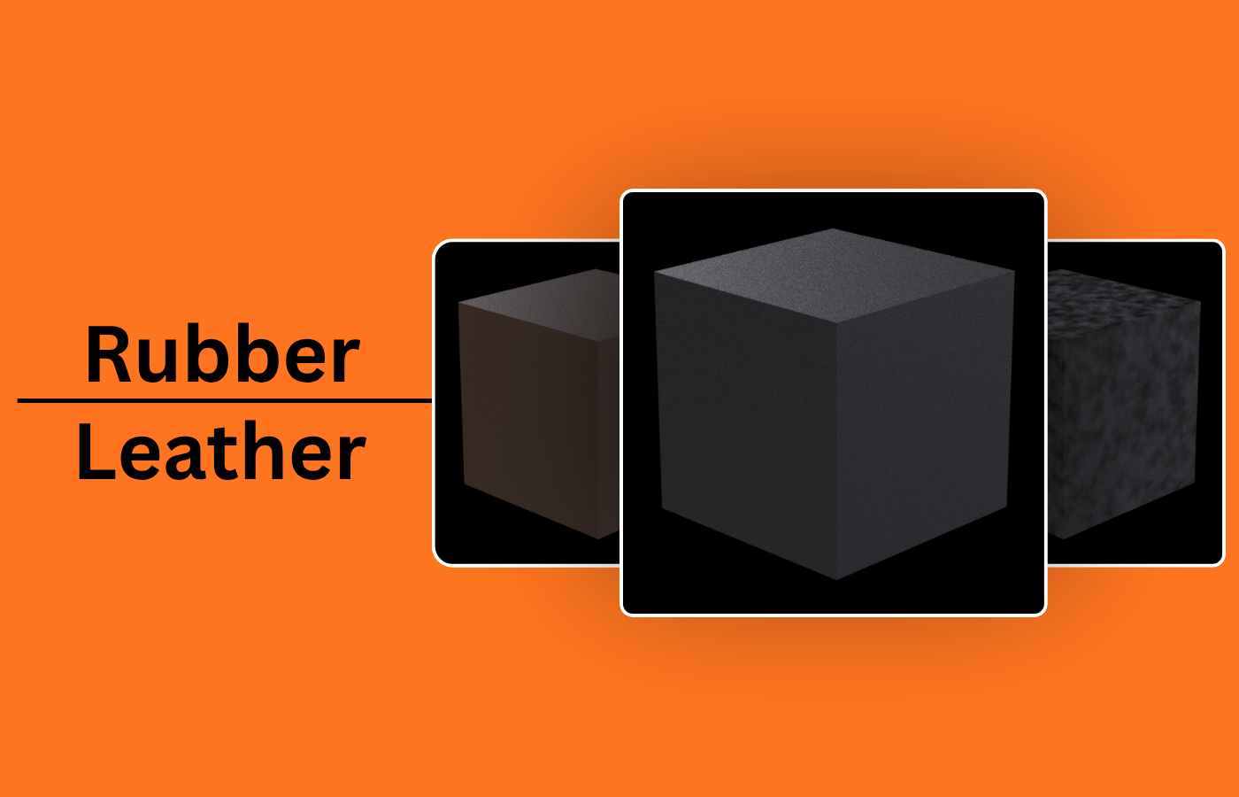 MatricX PRO rubber and leather materials