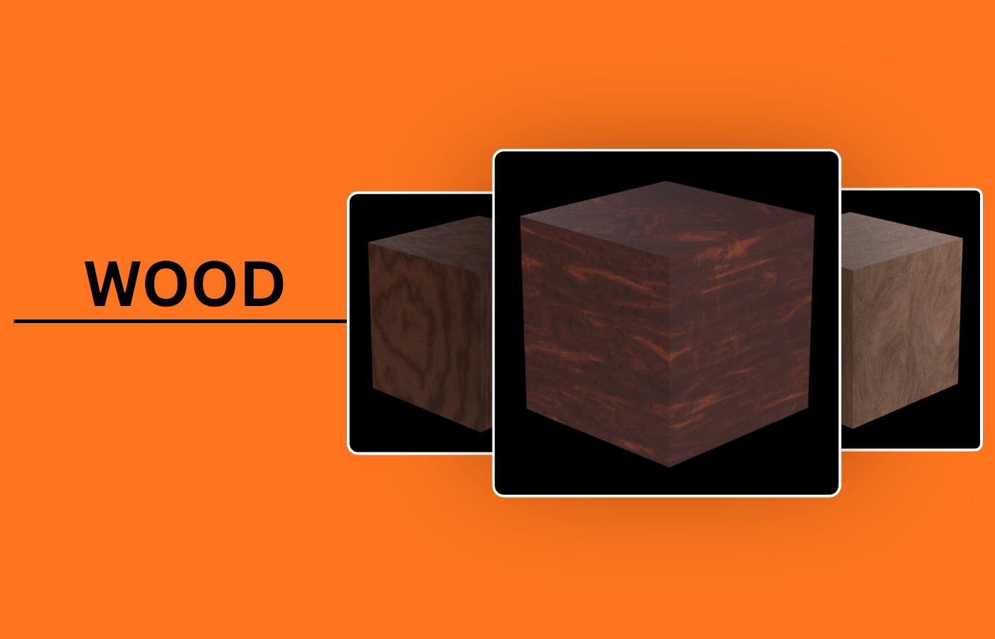 MatricX PRO wood materials